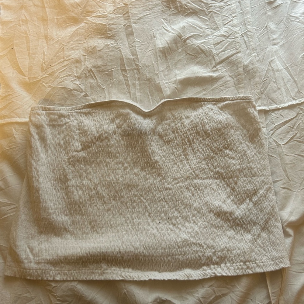 Cream Tube Top